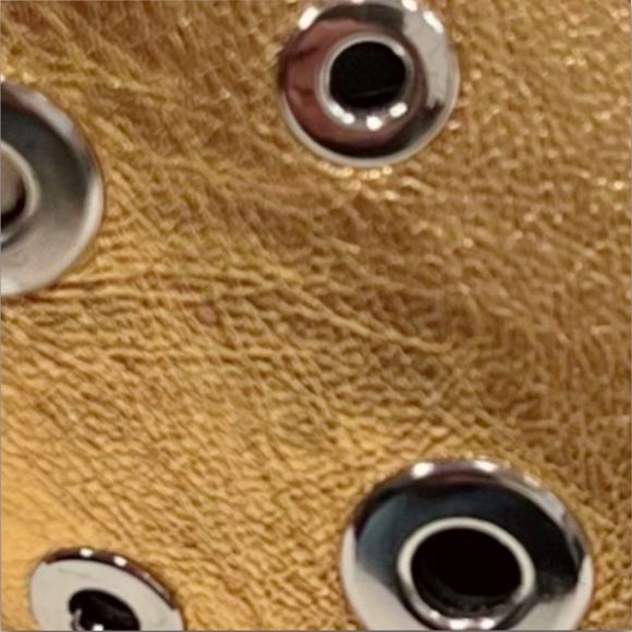 Rag & Bone Paige Sandals in Gold Grommet - Picture 12 of 16